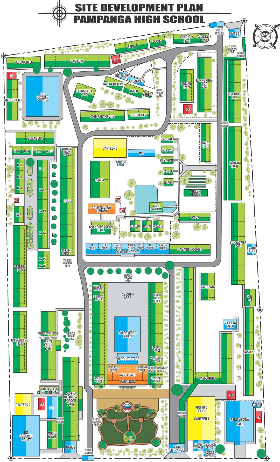 phs campus map
